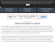 Tablet Screenshot of oficinavirtualempleo.com